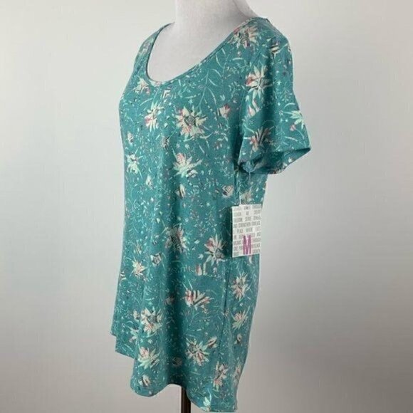 Lularoe Classic T top sz M 10-12 geometric floral - Picture 6 of 9